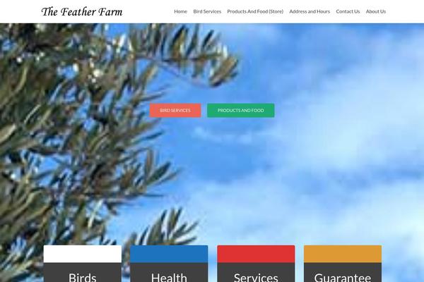 Zerif Pro theme site design template sample