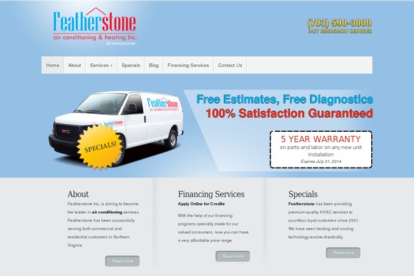 Minimal theme site design template sample