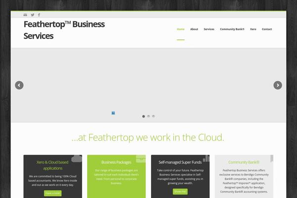 Minicorp theme site design template sample