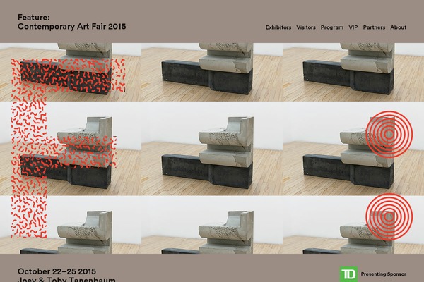 featureartfair.com site used Feature