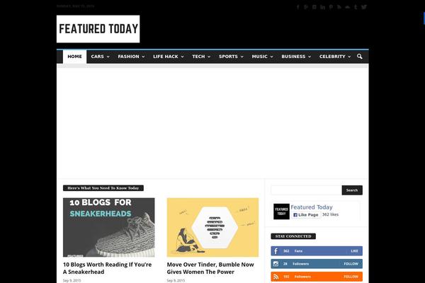 featuredtoday.com site used NewsMag
