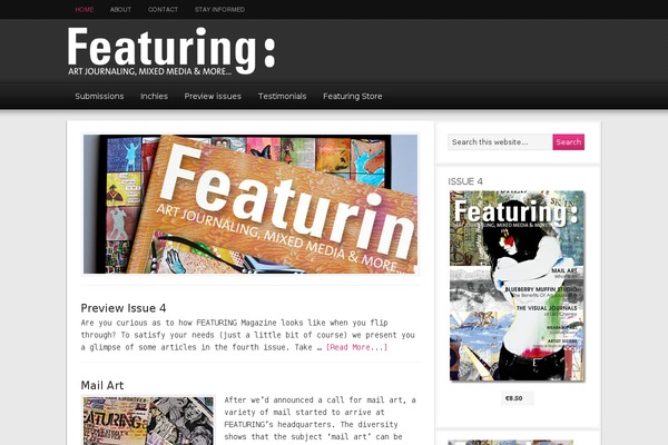Site using Menu Image plugin