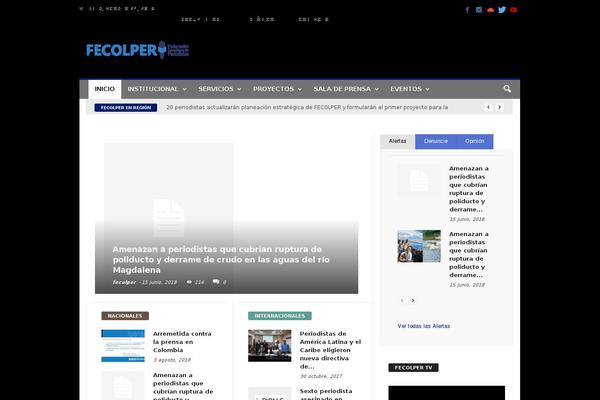 Site using Heateor Social Comments plugin
