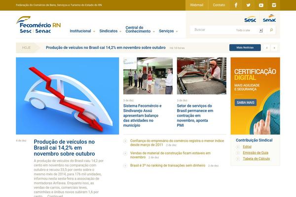 fecomerciorn.com.br site used V01