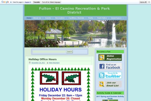 Site using Simple Newsletter Signup plugin