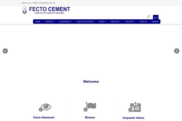 inCreate theme site design template sample