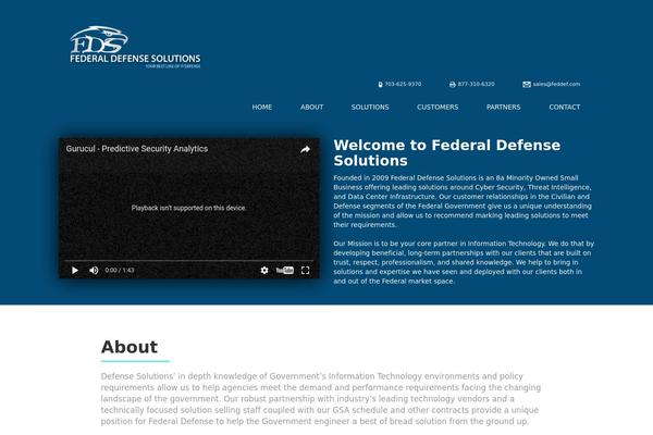 Globex theme site design template sample