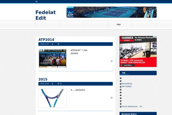 BlogPress theme site design template sample