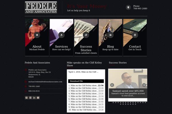Themis theme site design template sample