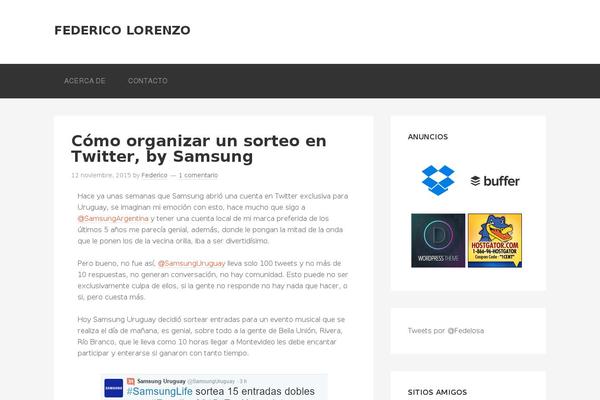 Site using Simple Ads Manager plugin