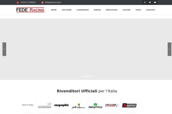 Site using Showcase - Visual Composer Addon plugin