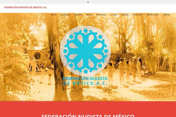 Activism theme site design template sample