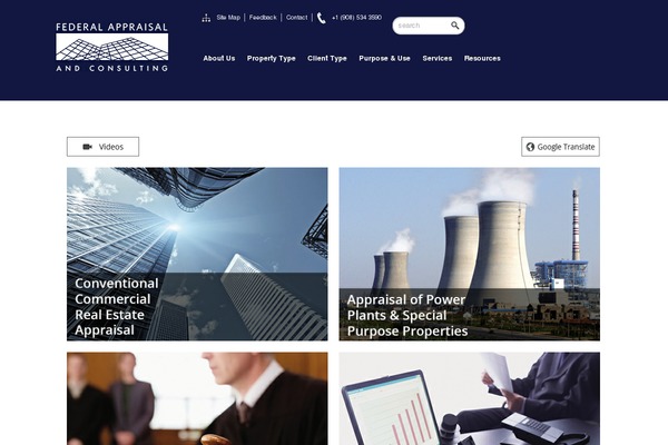 federalappraisal.com site used Federal-appraisal