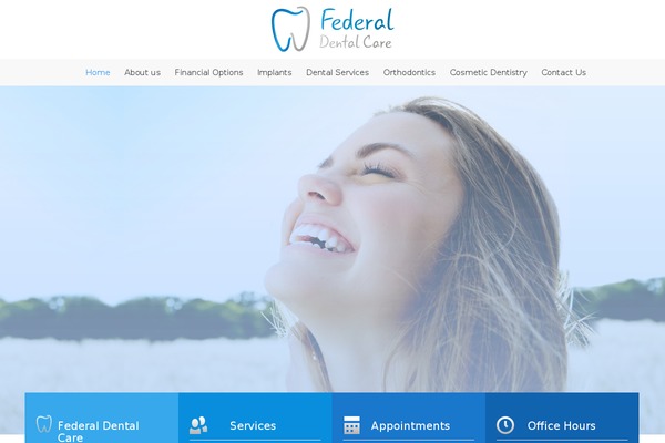 HealthCenter theme site design template sample