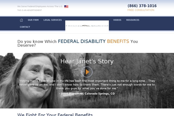 FederalDisability theme websites examples