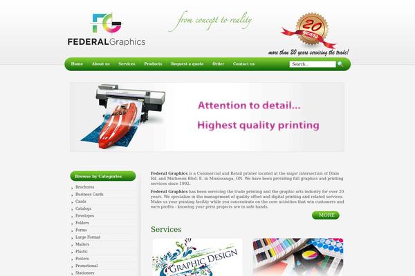 Creation theme site design template sample