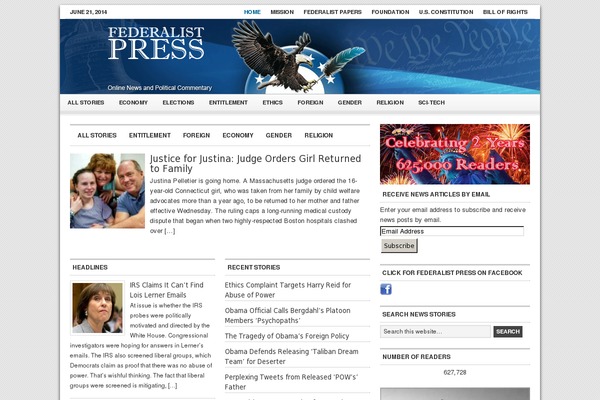 federalistpress.com site used News