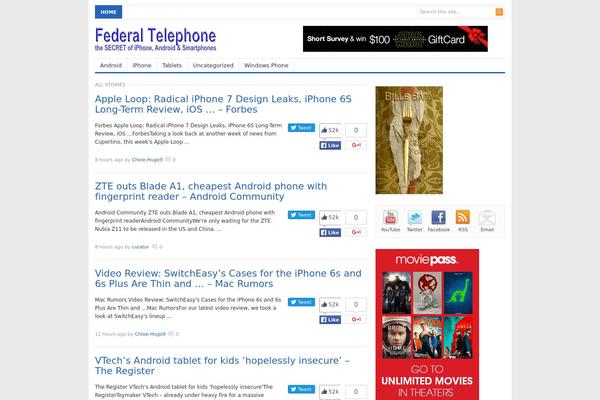 Freshlife theme site design template sample