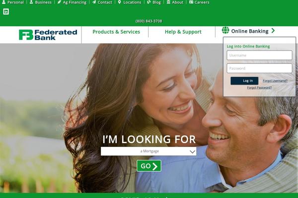 federatedbank.com site used Whirlsites-ember