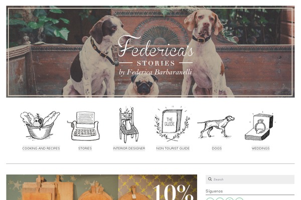 federicastories.com site used Felicita