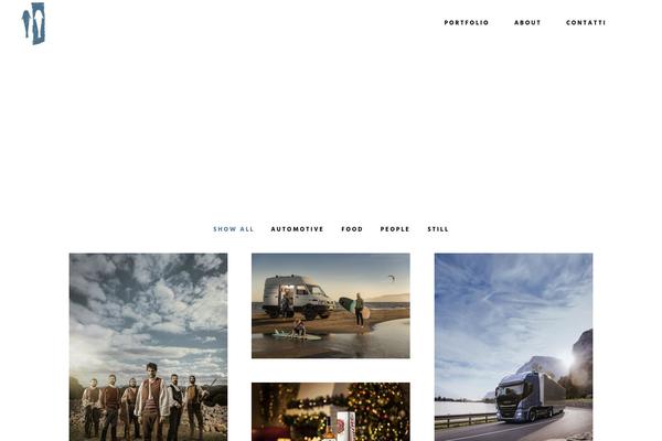 Photography theme site design template sample