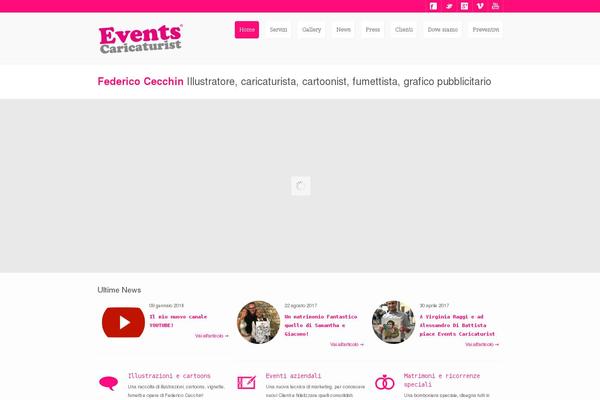 Site using The Social Links plugin
