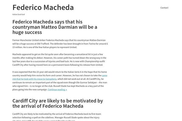 federicomacheda.info site used simpler