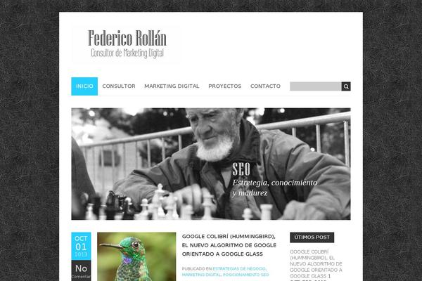 Site using FancyBox plugin