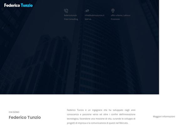 federicotunzio.it site used Consultab