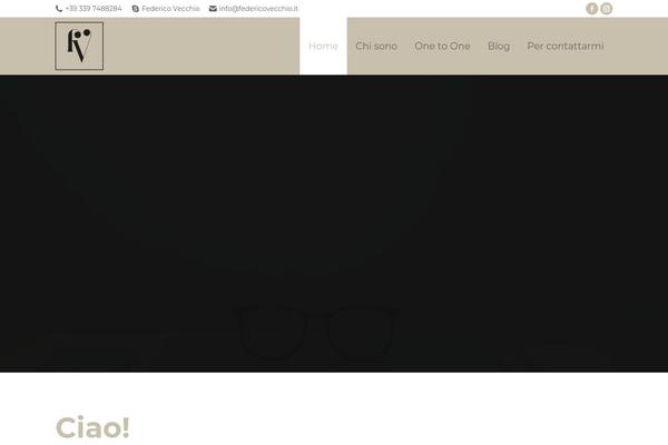 The7 theme site design template sample
