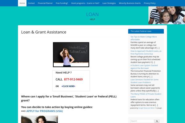 GovPress theme site design template sample