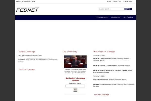 fednet.net site used Executive 1.0