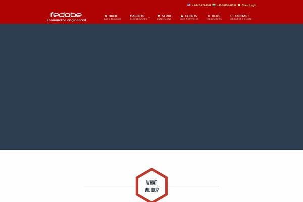 fedobe.org site used Fedonic