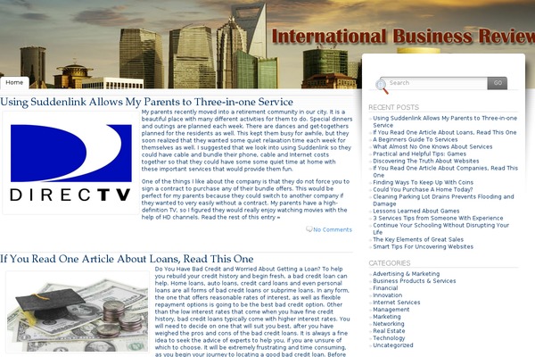 Fusion theme site design template sample