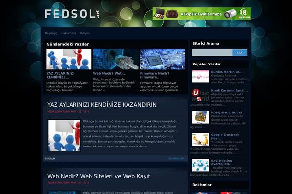 Firecrow theme site design template sample