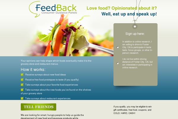 Feedback theme site design template sample