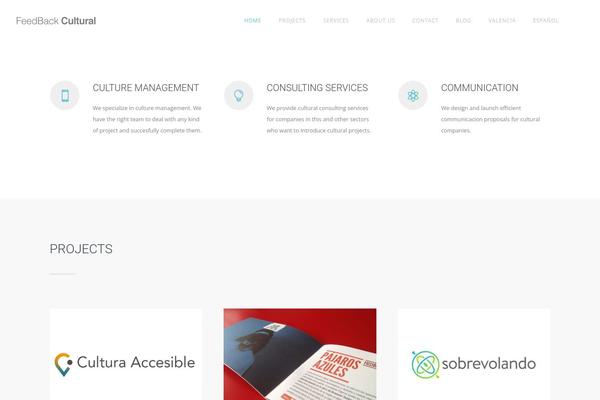 Oshine Child theme site design template sample