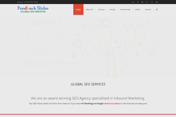 Sympathique theme site design template sample