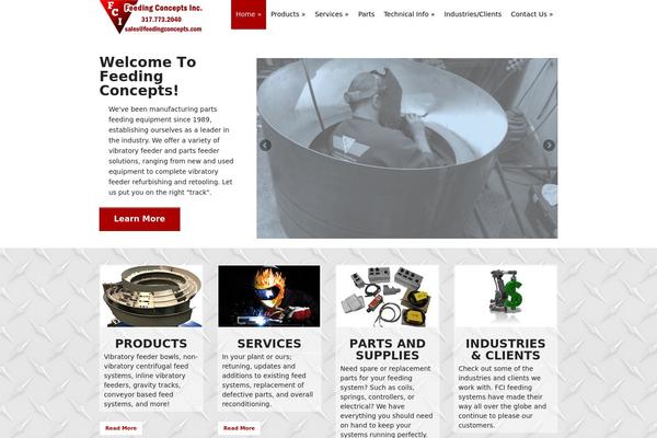 Discoverpro theme site design template sample