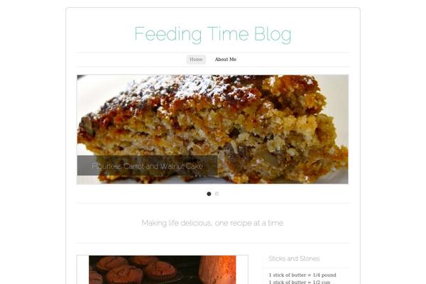 Forever theme site design template sample