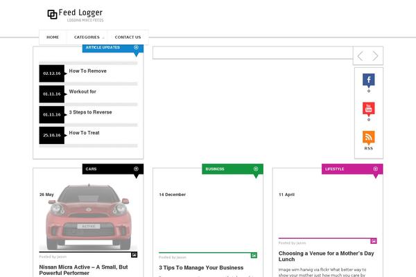 Wp Newstrick theme site design template sample