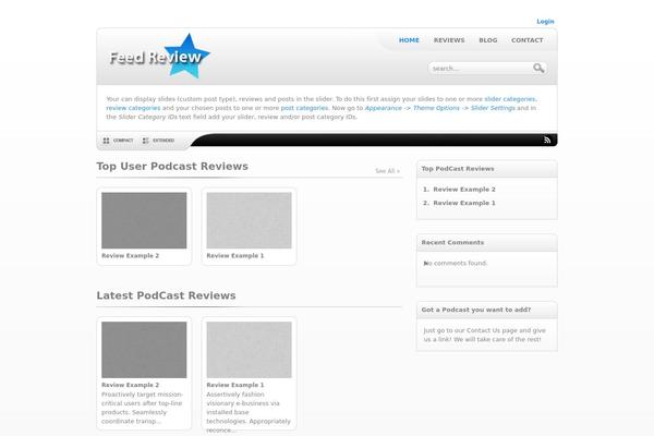 ReviewIt theme site design template sample