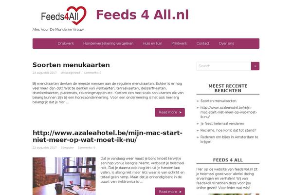 Basic theme site design template sample