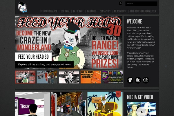 Big Easy theme site design template sample
