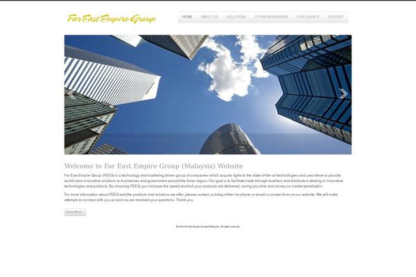 NEWERA theme site design template sample