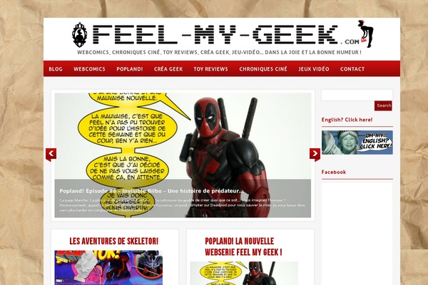Canyon theme site design template sample