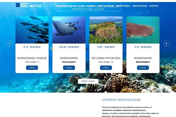 Neo theme site design template sample