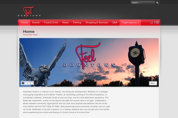 Theblock theme site design template sample