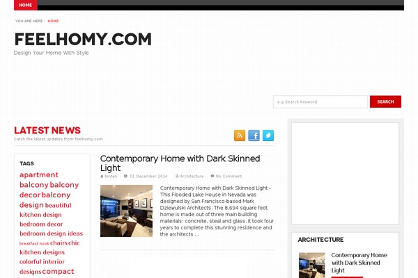 feelhomy.com site used Newszeplin