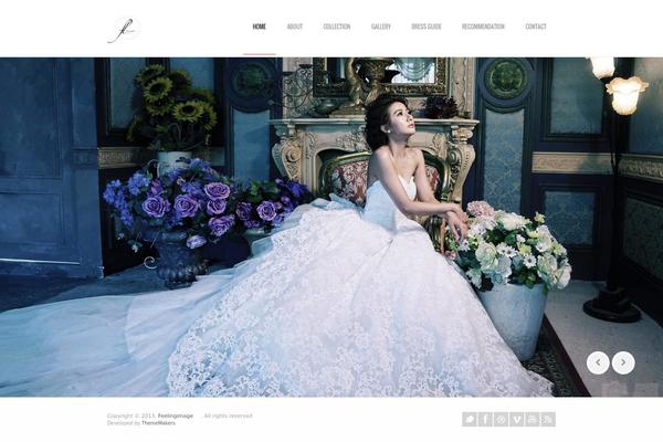 Almera theme site design template sample